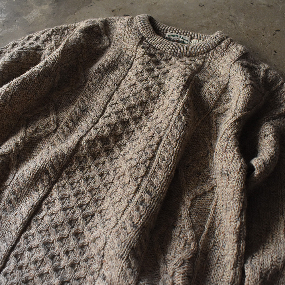 90's aran crafts フィッシャーマン ニット アランセーター
