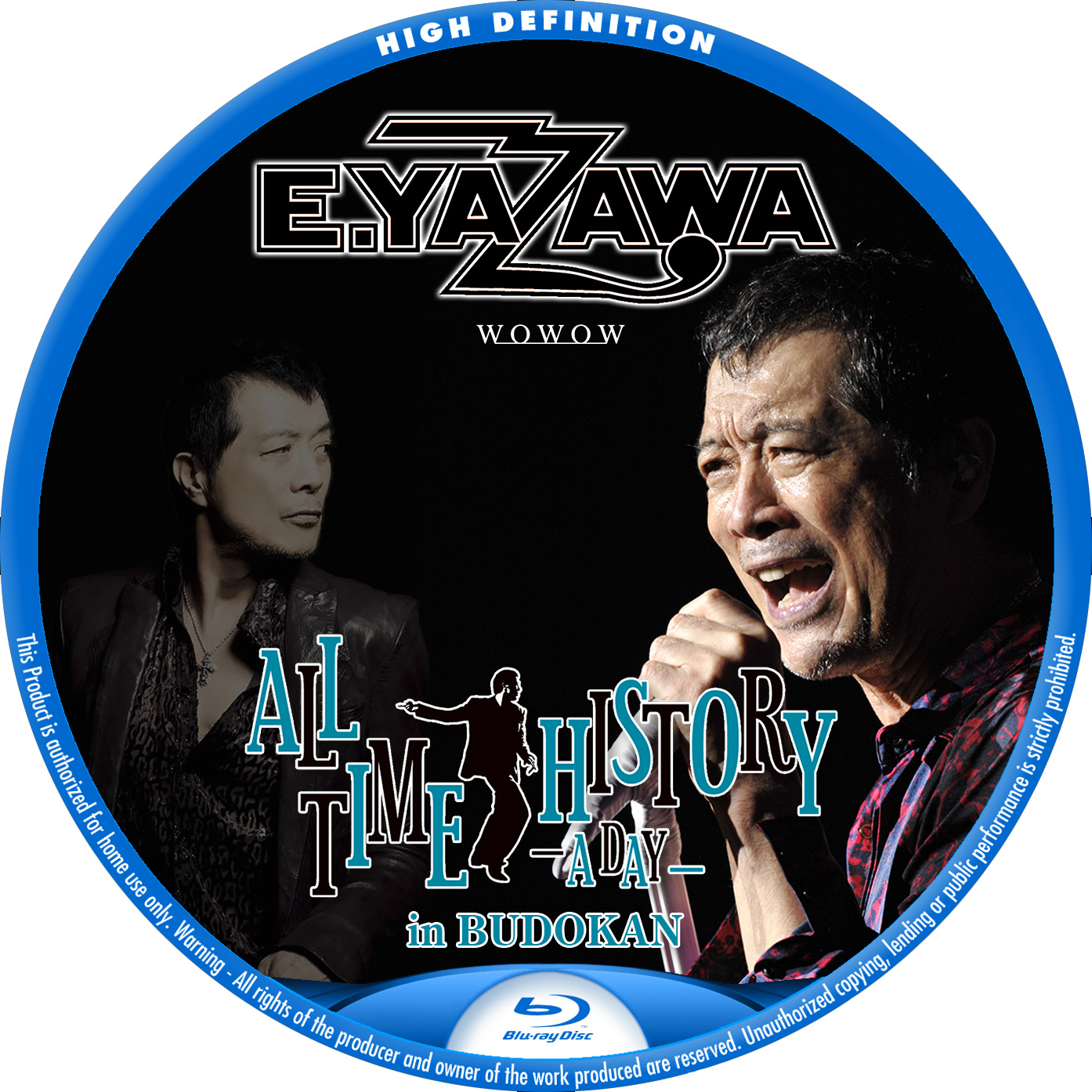 矢沢永吉 CONCERT TOUR 2013 「ALL TIME HISTORY -A DAY-」 – レーベル92