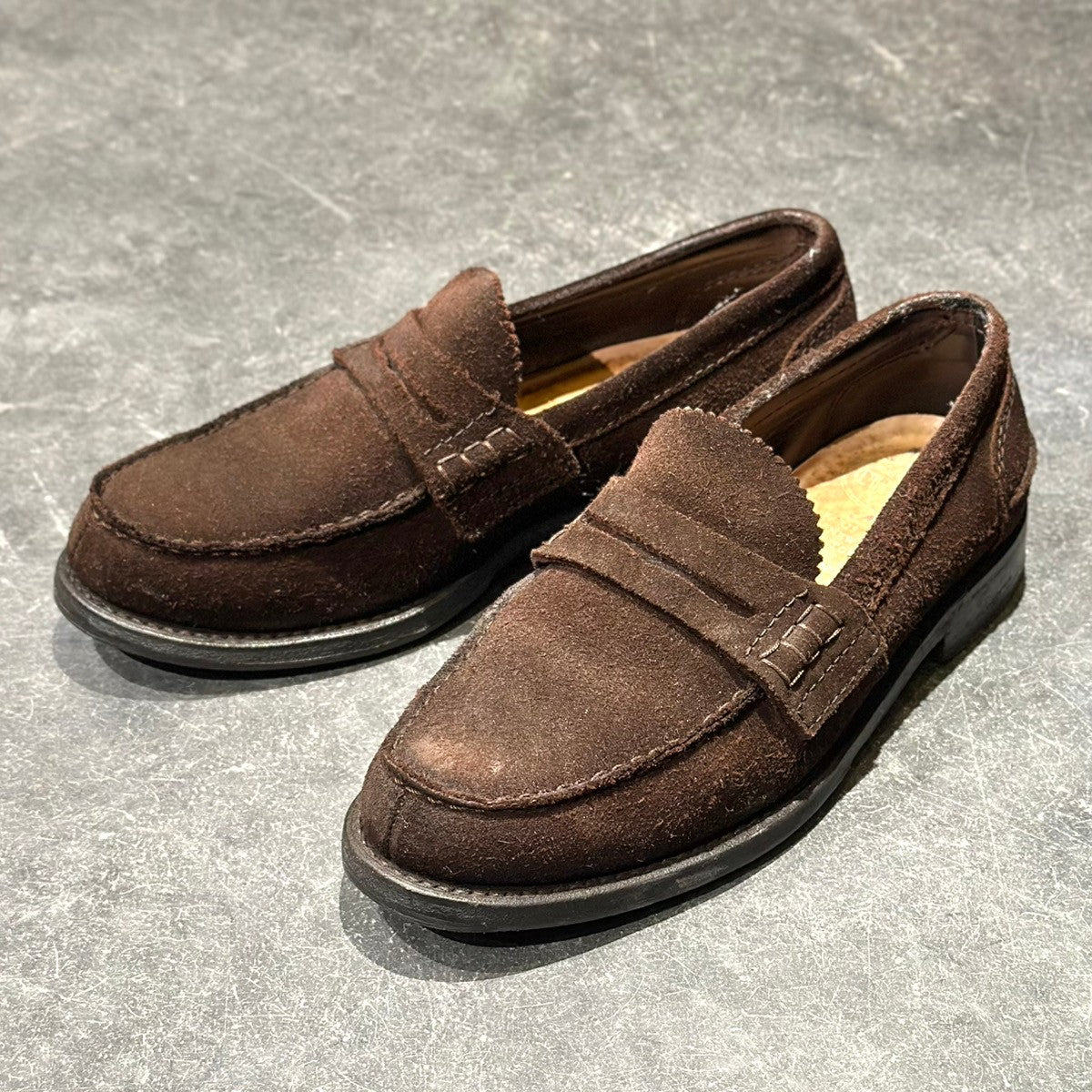 Church's】チャーチ ペンブリー ローファー スエード ブラウン（茶系