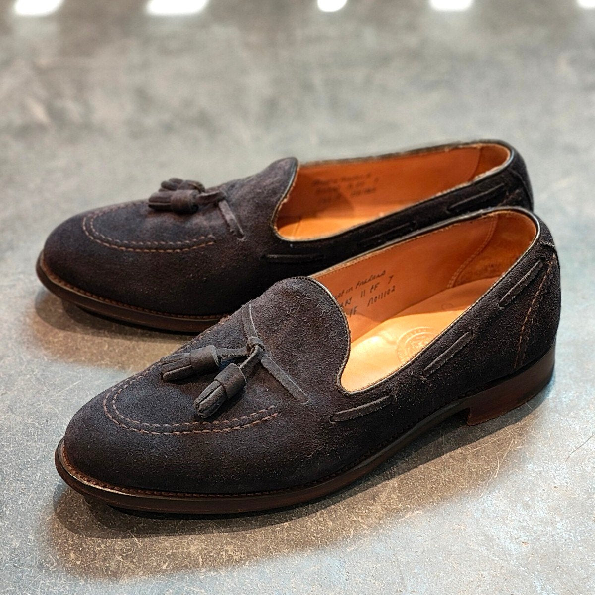 美品【JOSEPH CHEANEY】ジョセフチーニー ハリー タッセルローファー