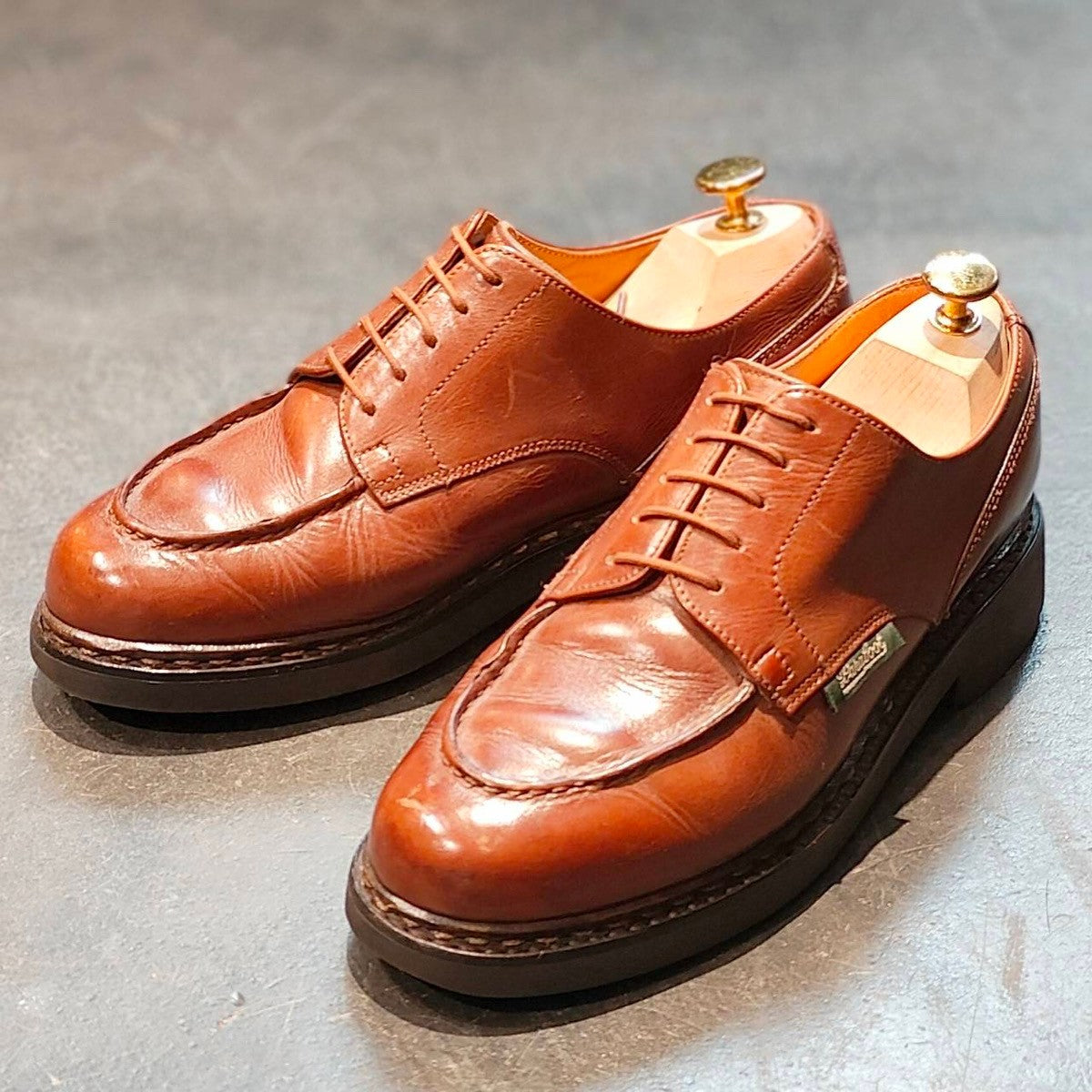 デカタグ【Paraboot】パラブーツ シャンボード Uチップ カーフ