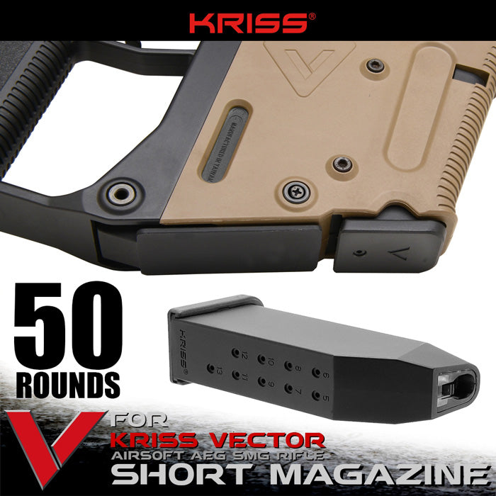 KRISS VECTOR(クリスベクター) 純正ショートマガジン 50連