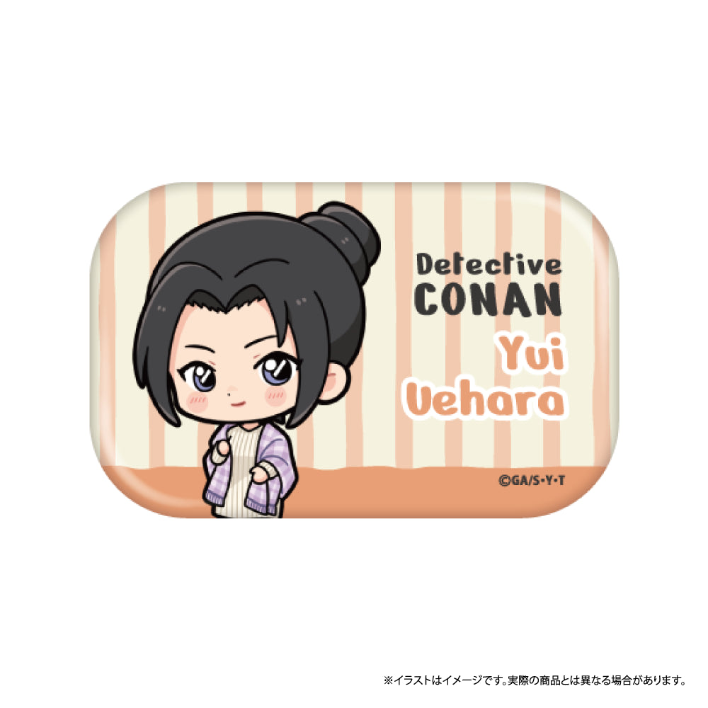 長方形型缶バッジ 上原由衣SD（ﾏﾌﾗｰ）｜名探偵コナン – LIBERTAS DREAM