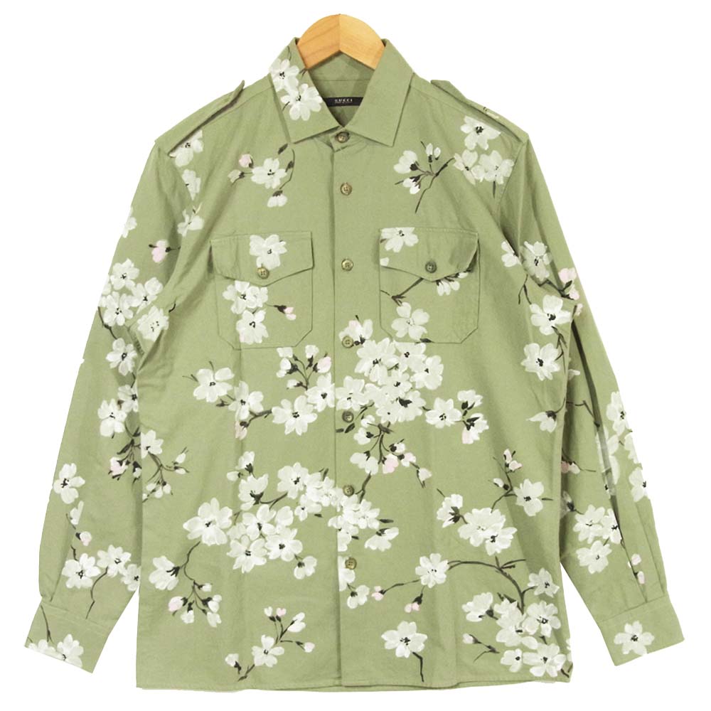 GUCCI グッチ 03SS 国内正規品 トムフォード期 花柄 フラワーペイント