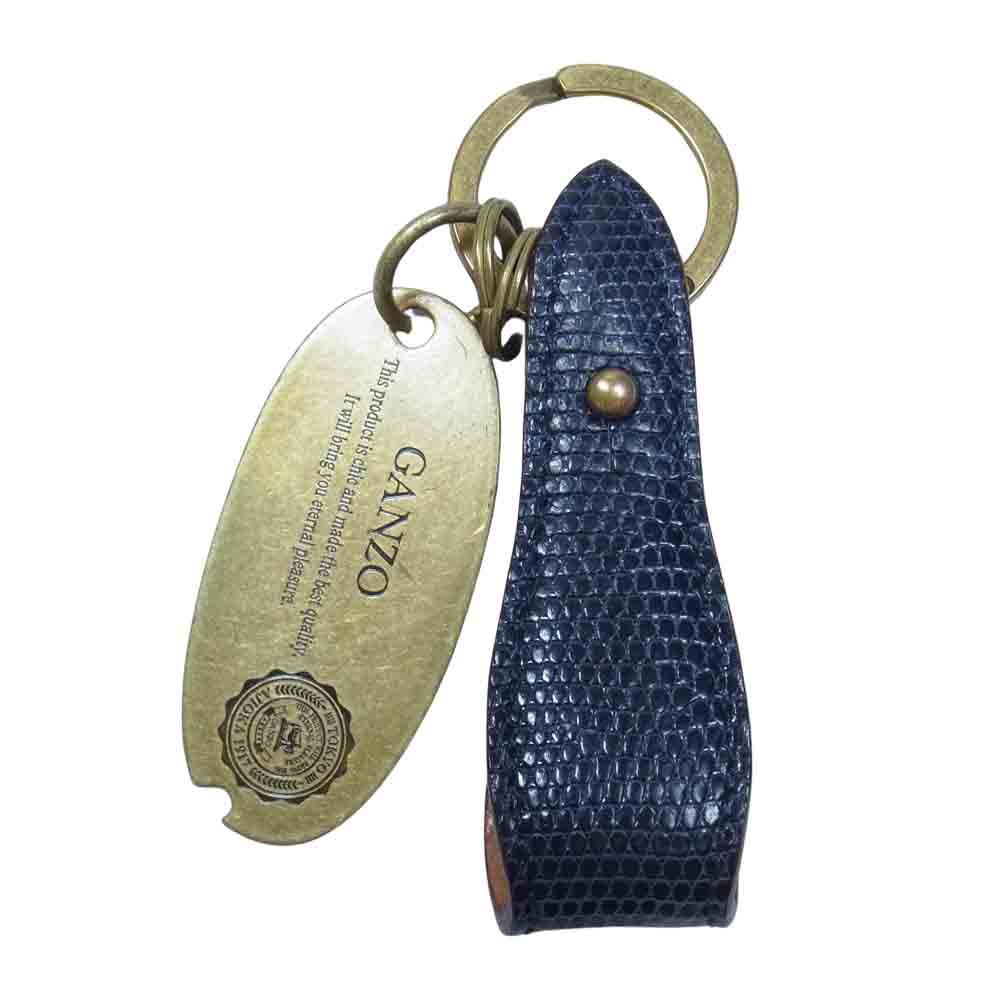 極美品】 ⭐︎付属品完備⭐︎ GANZO ガンゾ キーリング リザード