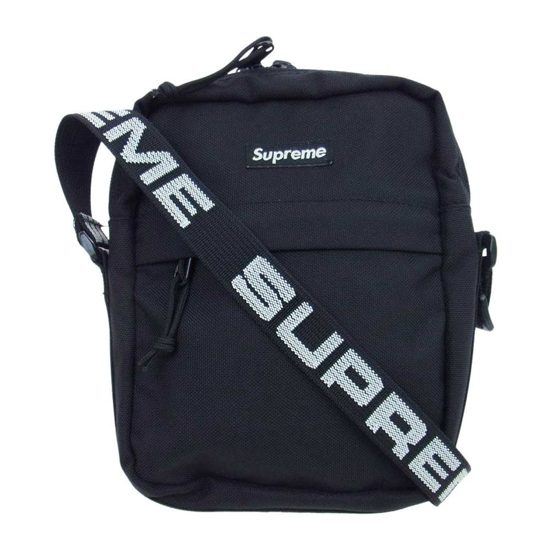 SUPREME 18SS SHOULDER BAG ショルダーバッグ ブラック