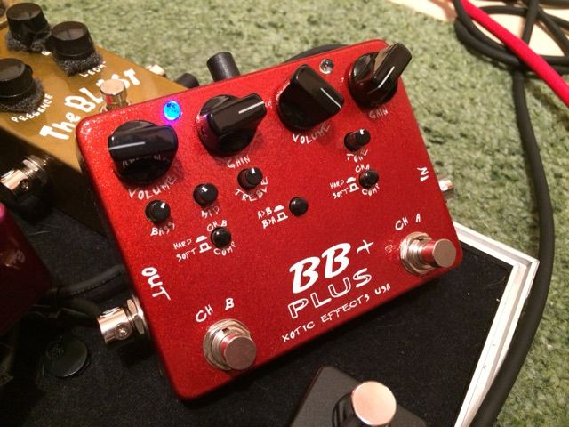 ☆ペダル検証 第85弾 Xotic BB Plus編 : ジナパパ一家の何てことない日常