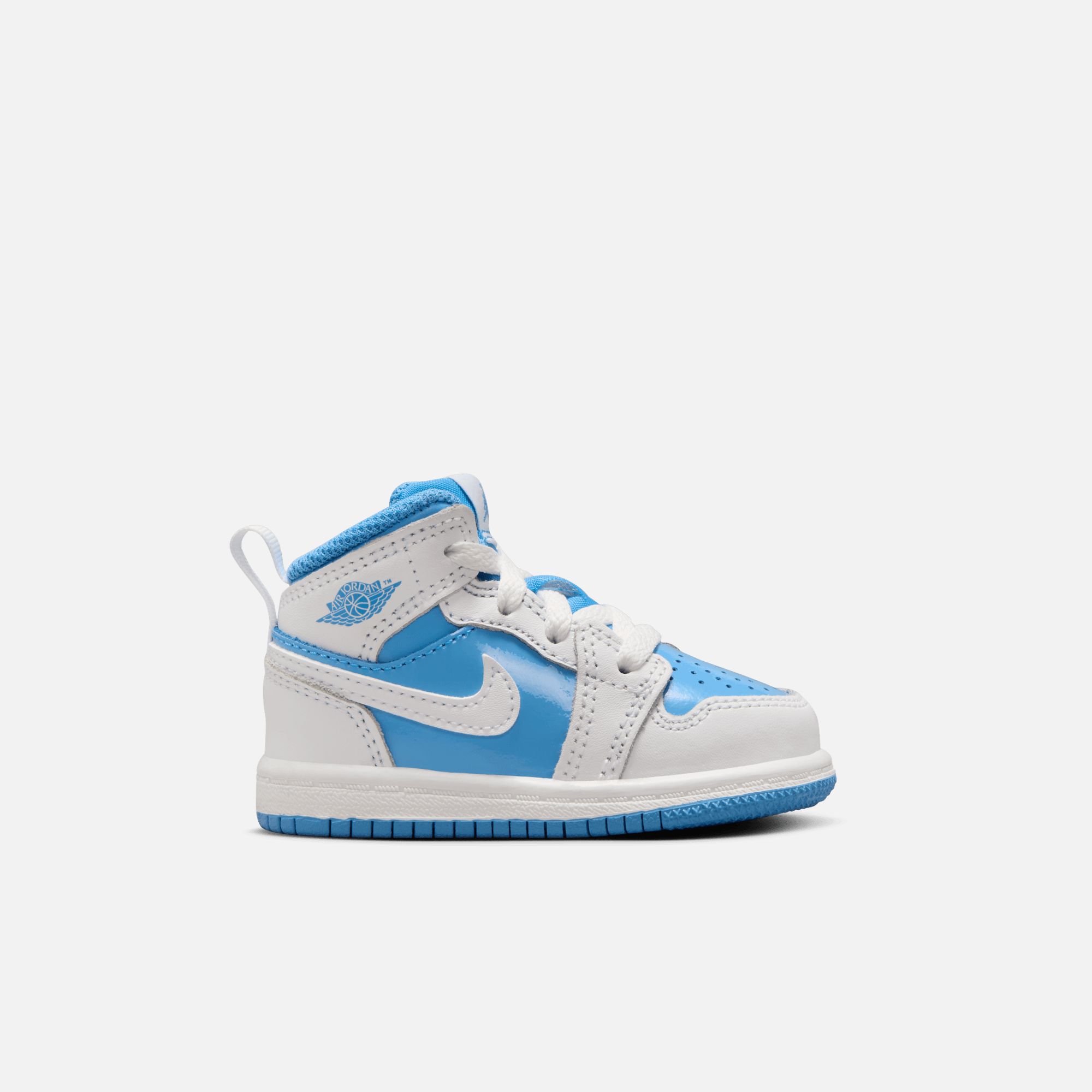 Air Jordan Kids' 1 Mid SE Legend Blue (TD) – Puffer Reds