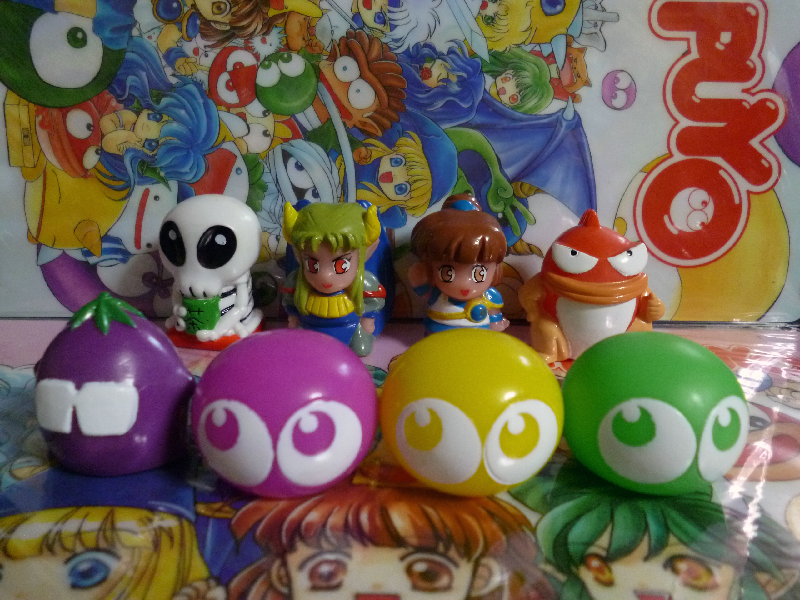 ソフビコレクション す～ぱ～ぷよぷよ - さそりまん本舗