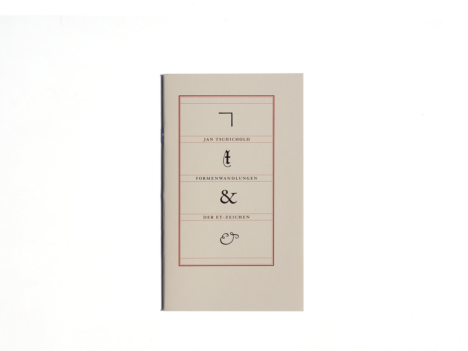 idea 321 : Works of Jan Tschichold | PAGE SPREAD