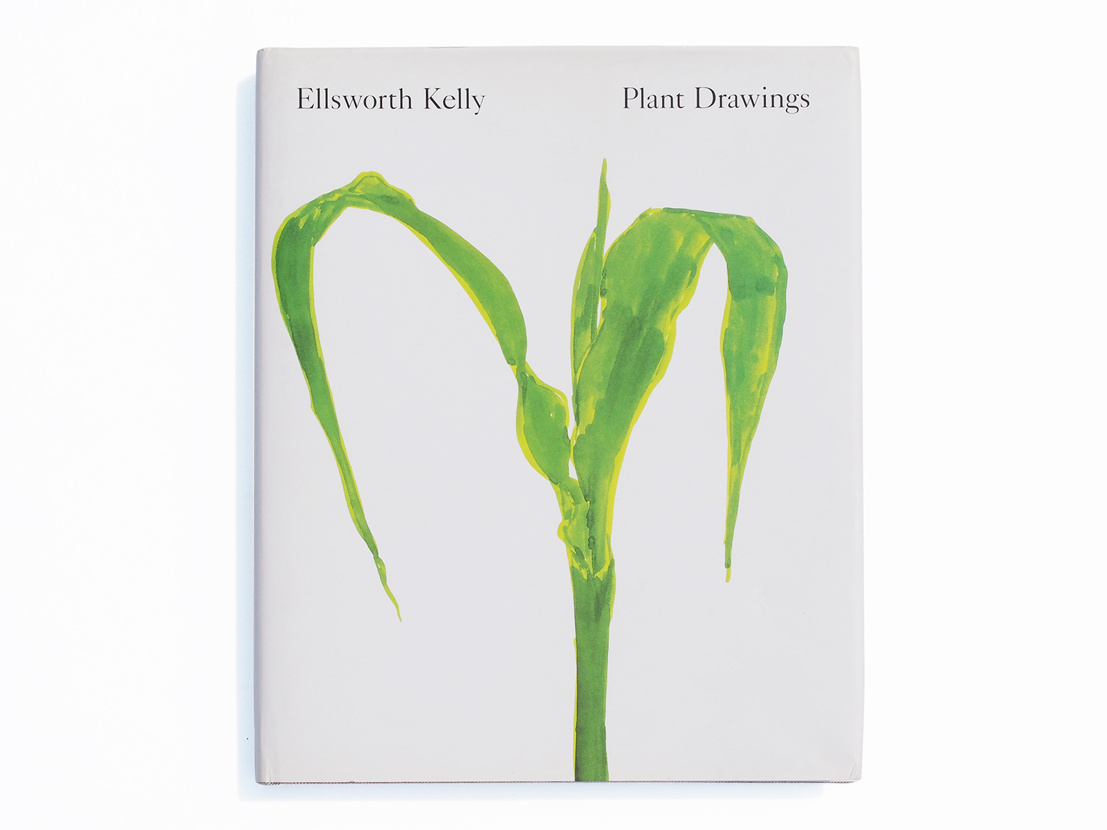 Hardcover: Ellsworth Kelly Plant Drawings, 1948-2010 | PAGE SPREAD
