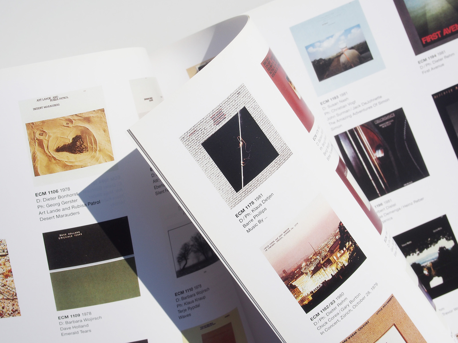 Windfall Light: The Visual Language of ECM | PAGE SPREAD