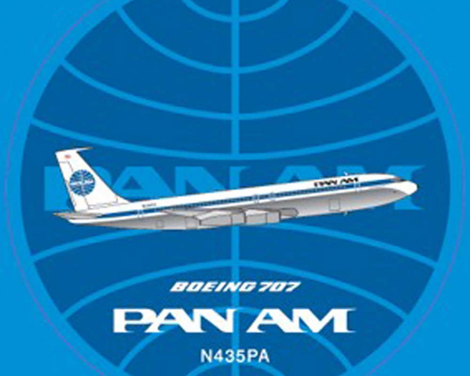 Pan Am Boeing 707-300B N435PA With Sticker JC Wings BB4-707-003