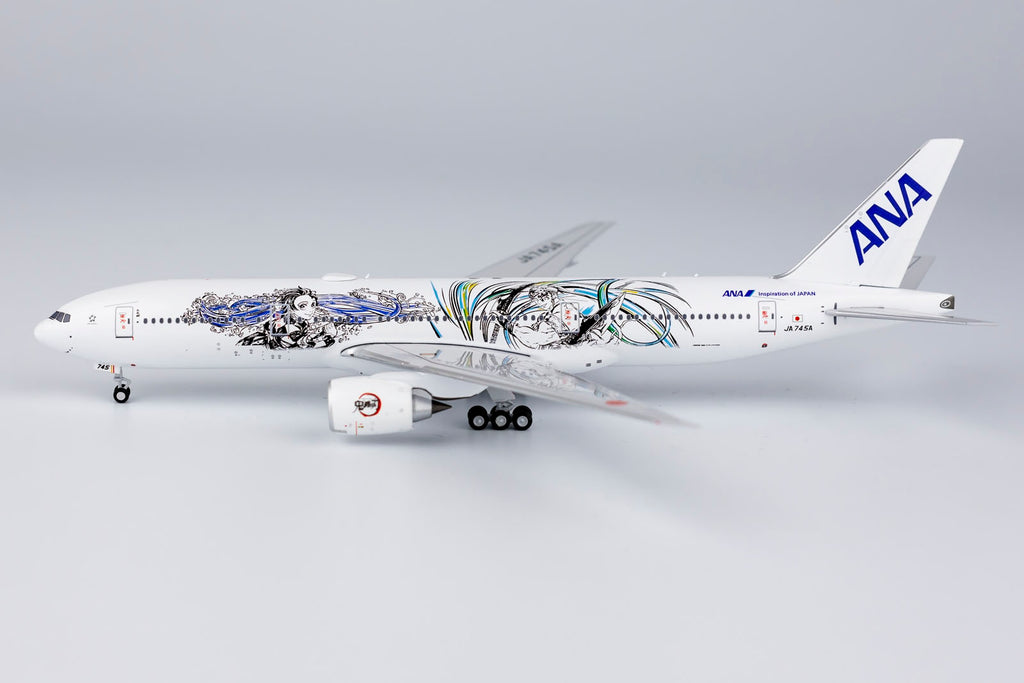 ANA Boeing 777-200ER JA745A Demon Slayer Kimetsu No Yaiba NG Model
