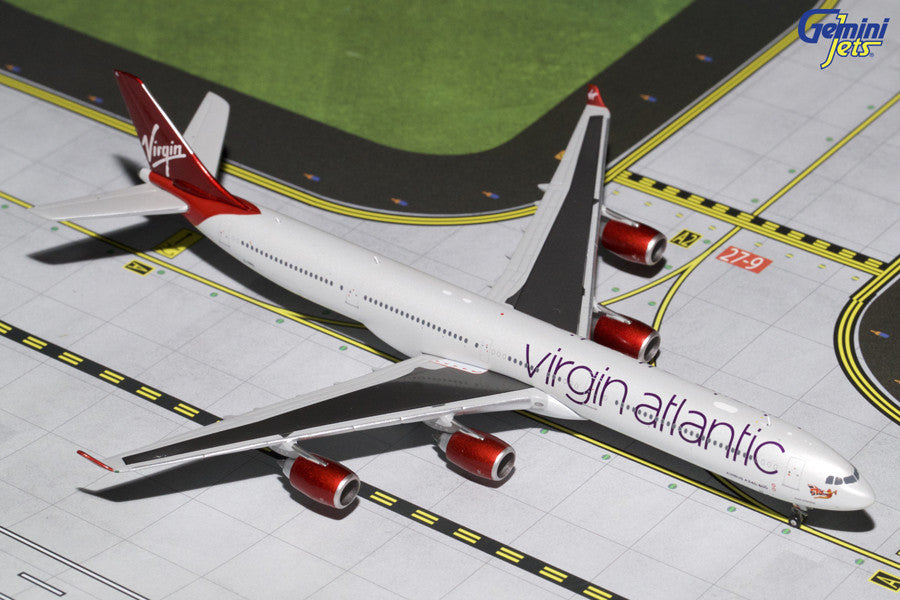 Virgin Atlantic Airbus A340-600 G-VEIL GeminiJets GJVIR1634 Scale