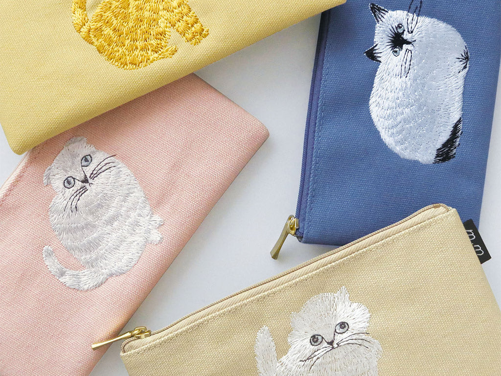 刺しゅうペンケース miyuki matsuo – 文化堂 │ Pentonote