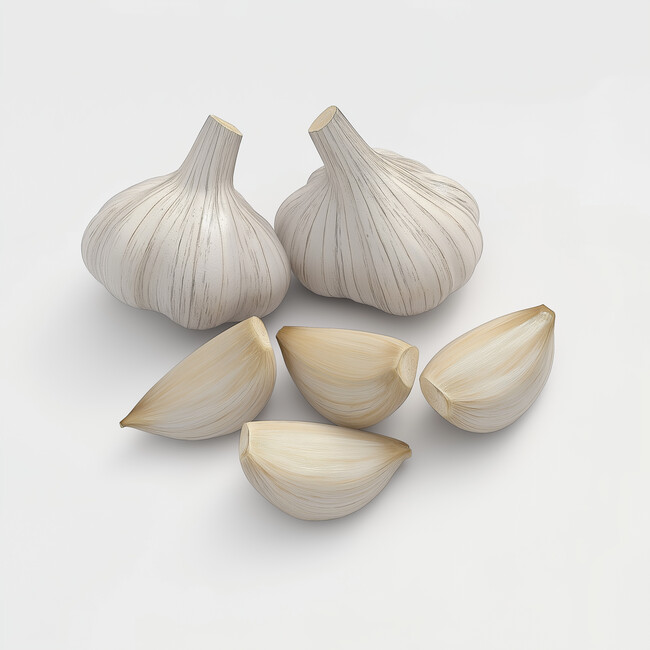 大蒜高清图片素材-花草植物-百图汇素材网