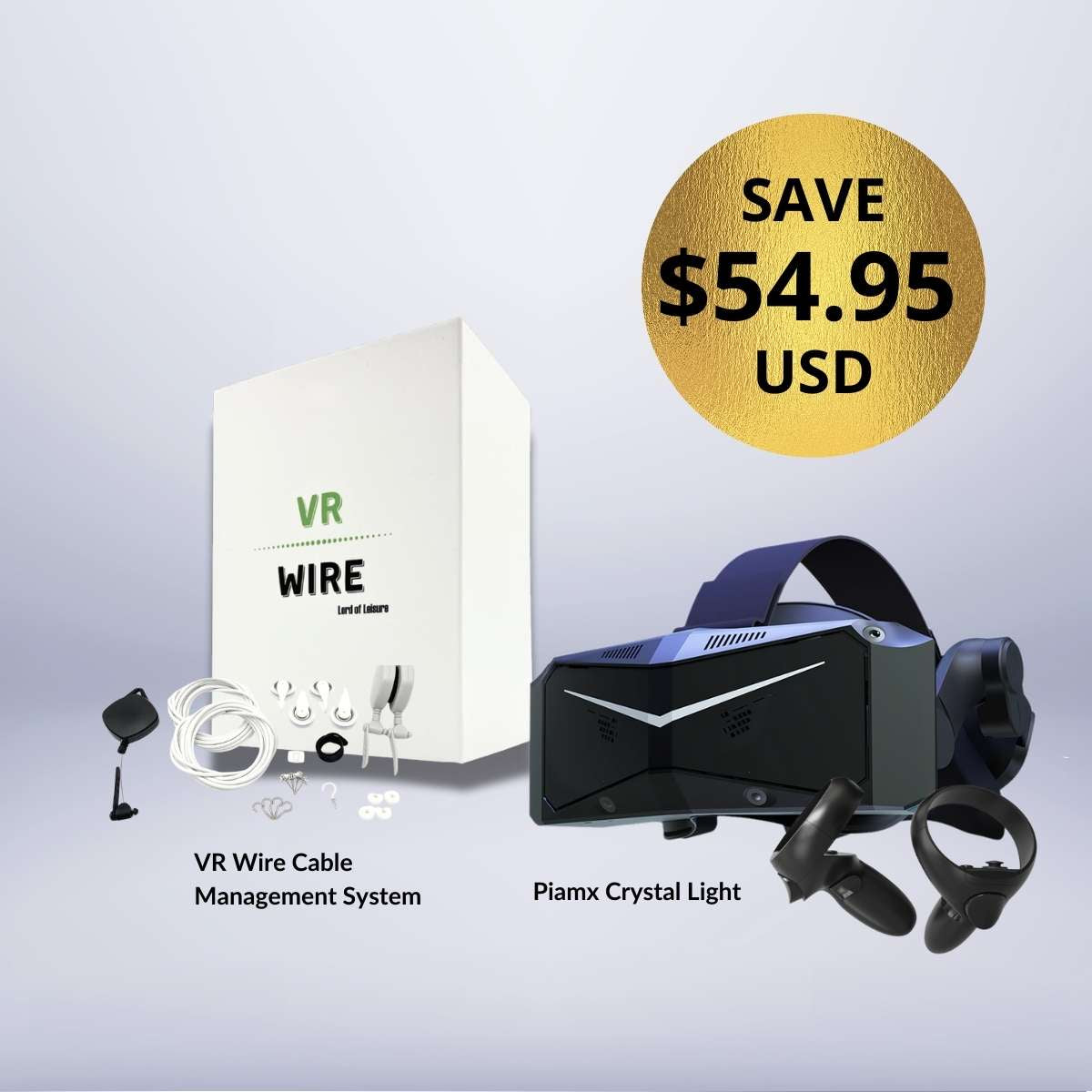 Pimax Crystal Light + Free VR Cable Management Bundle – Pimax Store