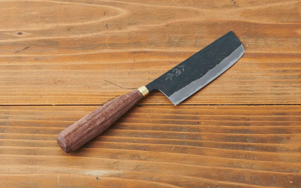 黒打ち菜切 120mm 赤畠大徳 – PINT_MN