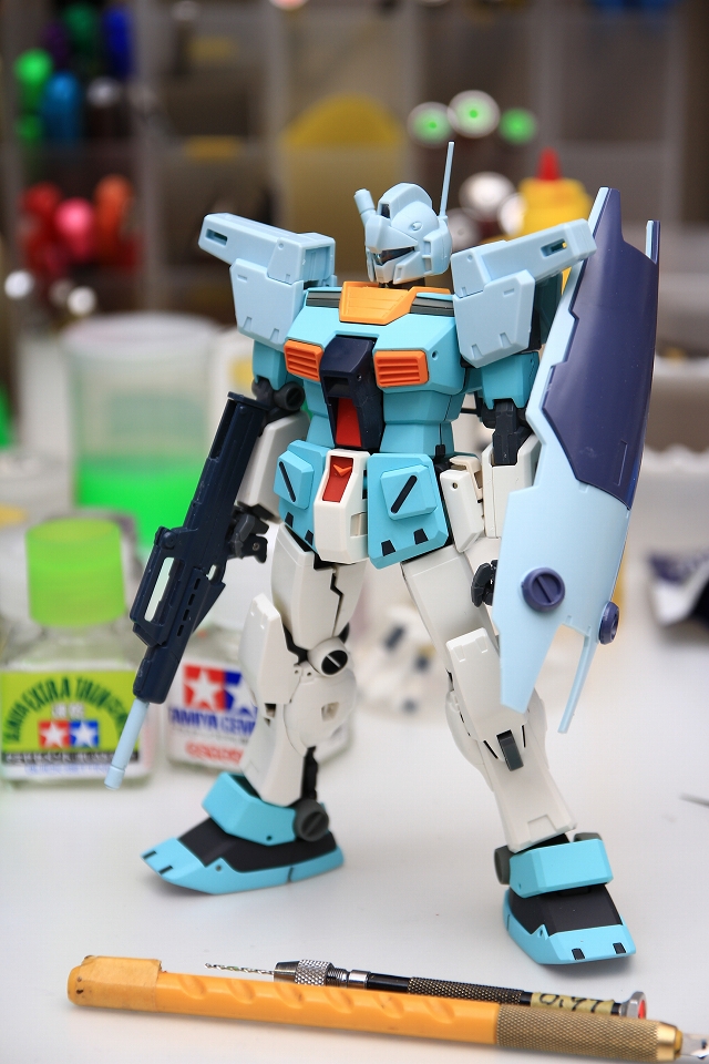 MG ジム・カスタム ミキシングビルド改造製作 T43【ぷらもっち】