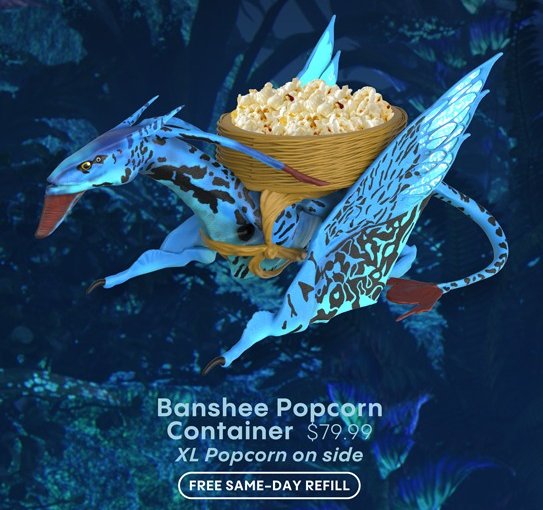 アバター：ファイヤー・アンド・アッシュ』バンシーのポップコーン