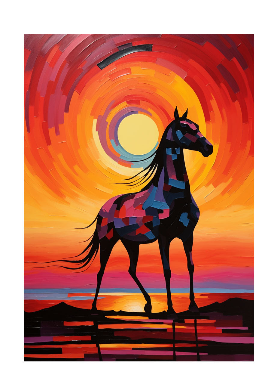 馬のアートポスター:horse_deb7 通販
