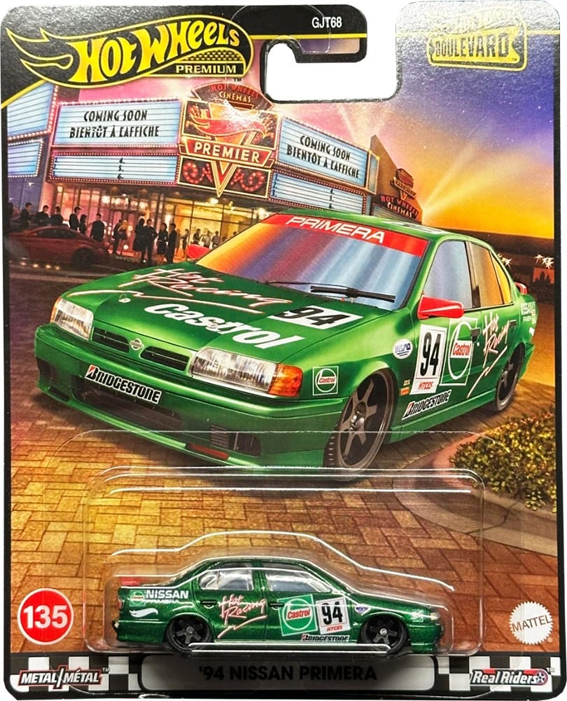 94 Nissan Primera (Green) – Hot Wheels 2025 by Mattel – Prithvi