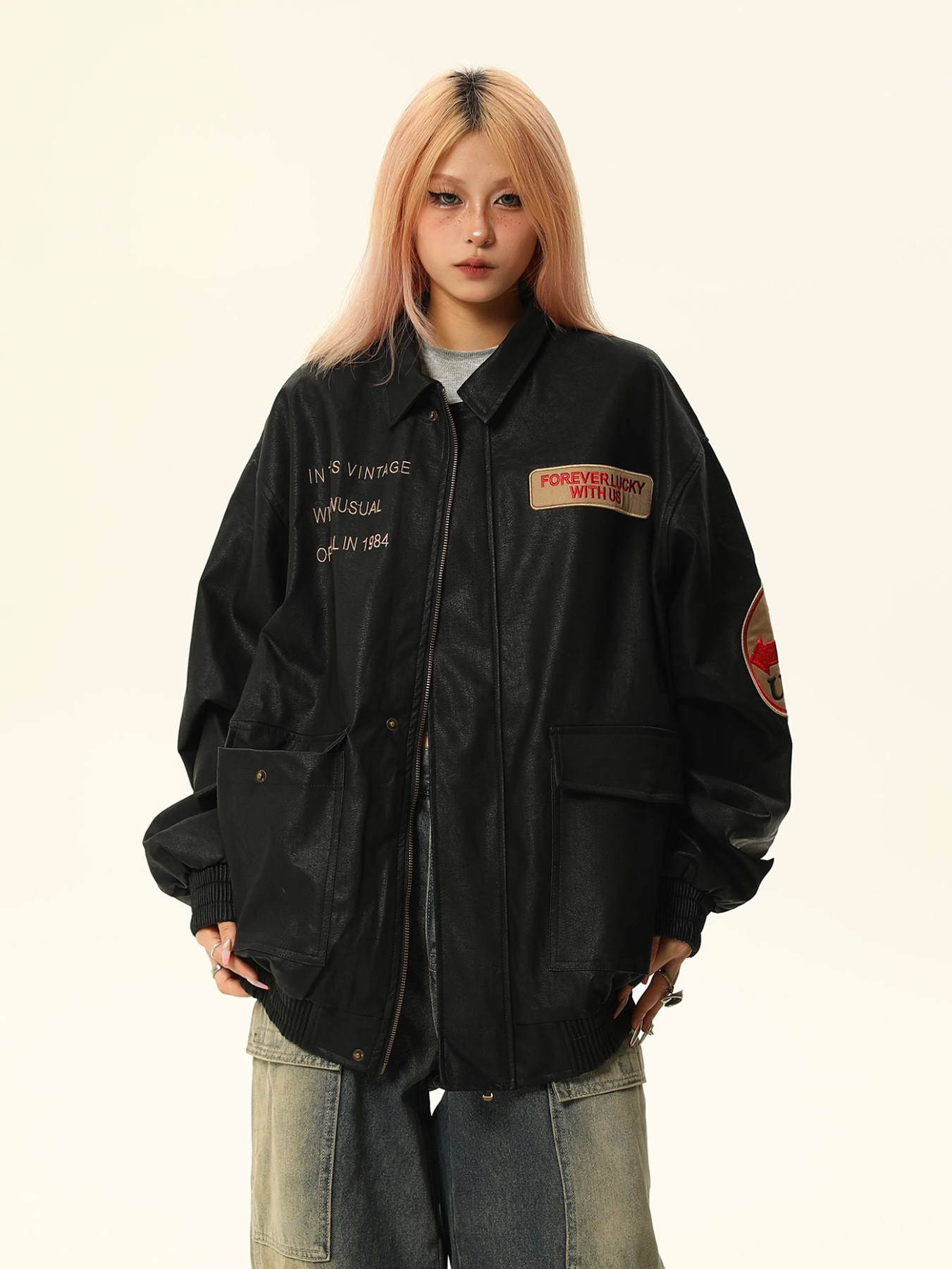 QS340A back design jacket