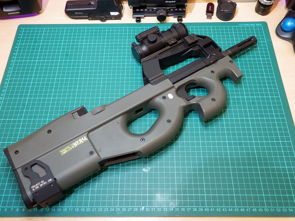 マルイ P90ハイサイクルのカスタム その1: ～Pavement to