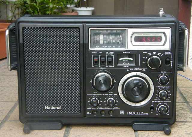 BCLラジオ博物館2 デジタル表示のBCLラジオ