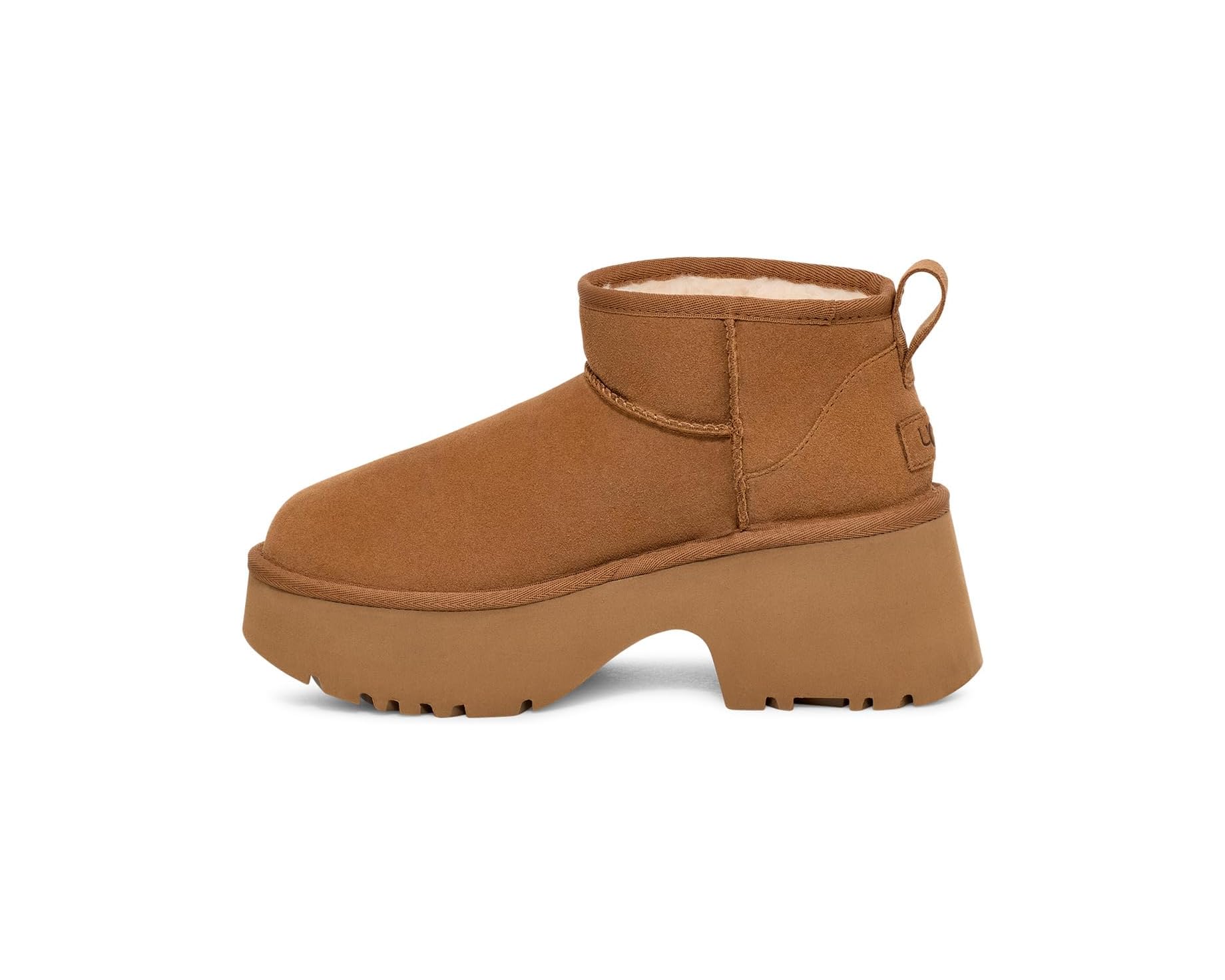 WOMEN'S UGG CLASSIC ULTRA MINI NEW HEIGHTS | CHESTNUT – Randy's Shoes