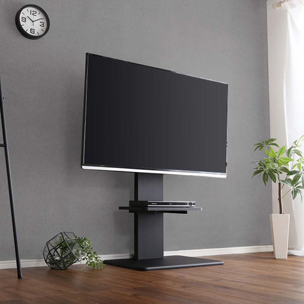 壁寄せTVスタンド (固定タイプ)/まるで壁掛けのような仕上がりに