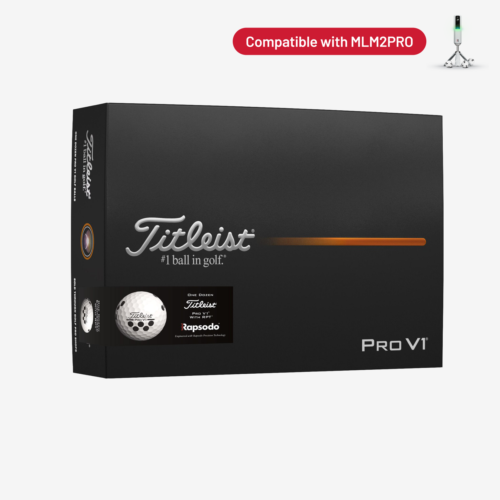 タイトリスト 2025 Pro V1 ゴルフボール RPT™ – Rapsodo Japan