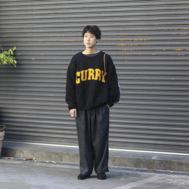 niche.MacMahon Knitting Mills - Crew Neck Knit-Curry - Blog
