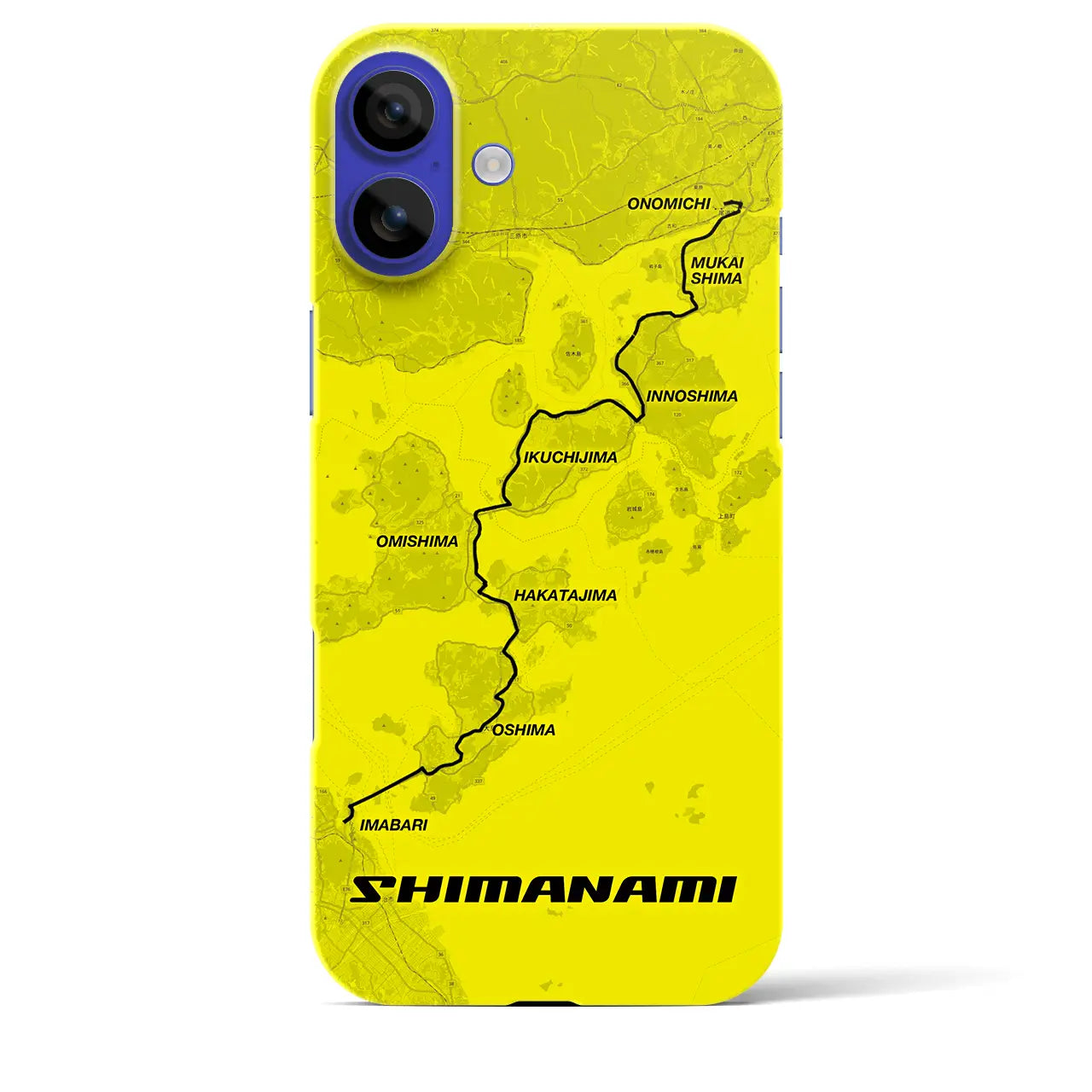 しまなみ（広島県）】サイクリストiPhoneケース（バックカバータイプ