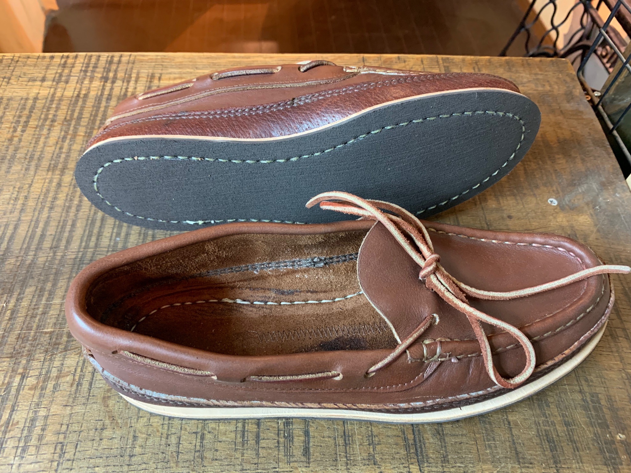 RUSSELL MOCCASIN(ラッセルモカシン) キャンプモカシン デッキシューズ