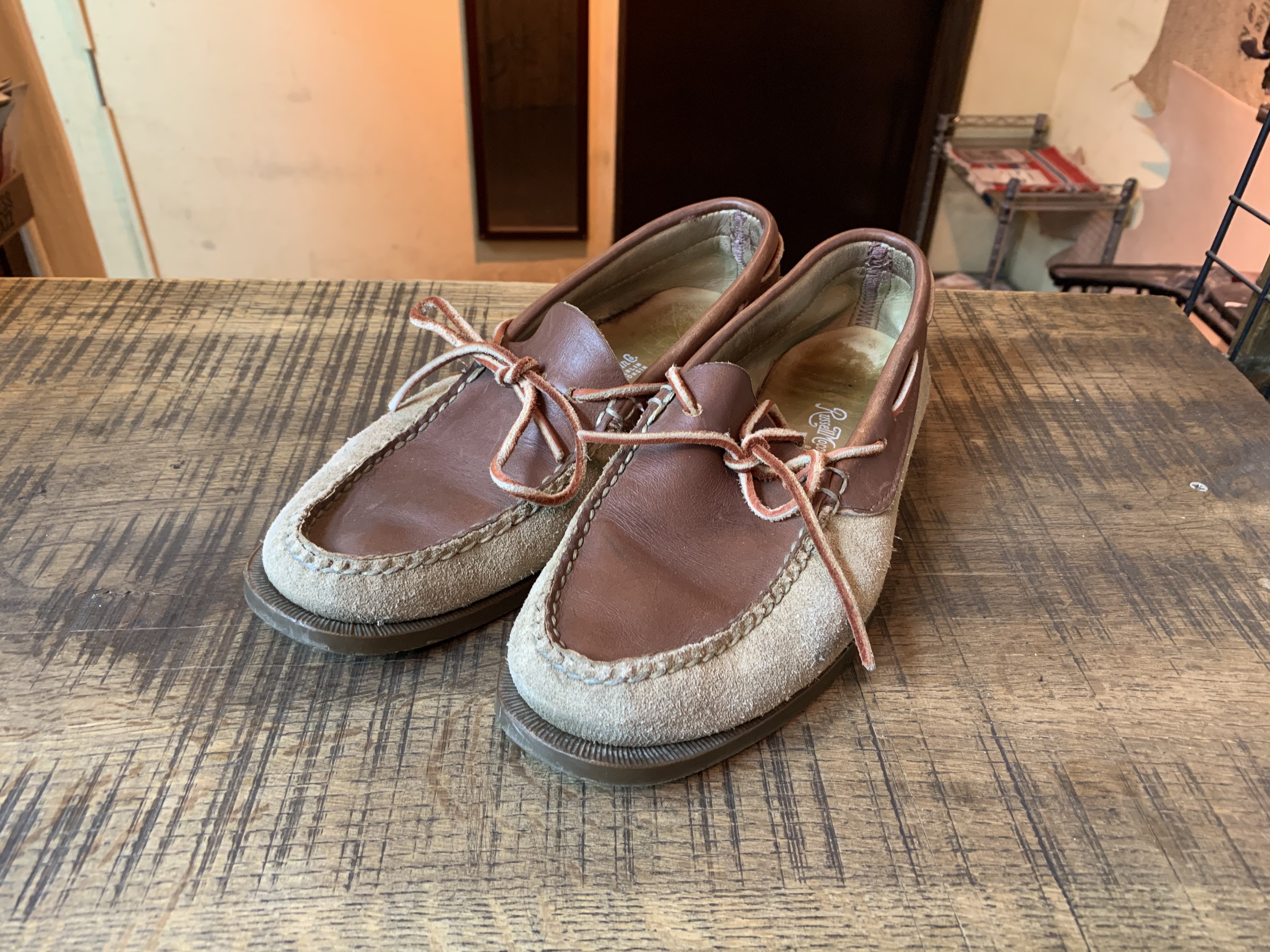 RUSSELLMOCCASIN (ラッセルモカシン) キャンプモカシン vibram#2060
