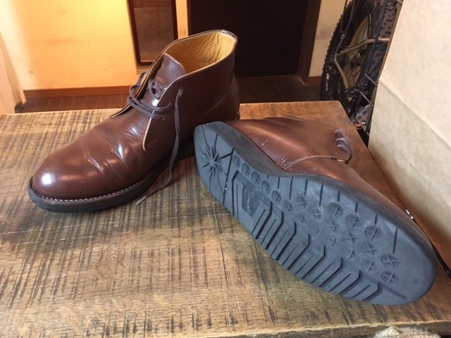 Danner チャッカブーツ ポストマン Vibram#4014ソールカスタム: ソール