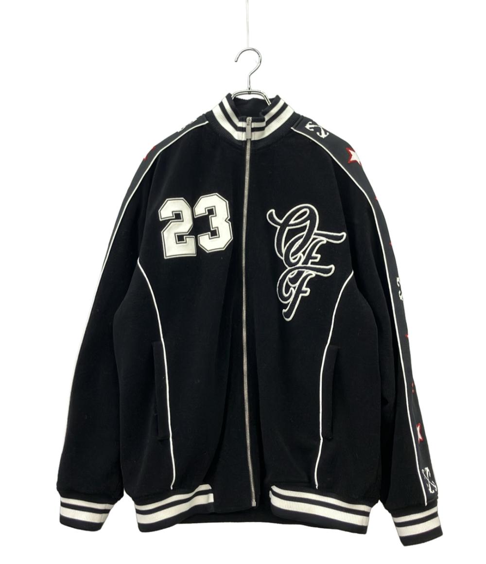 OFF-WHITE スタジャントラックジャケット メンズ SIZE S オフホワイト