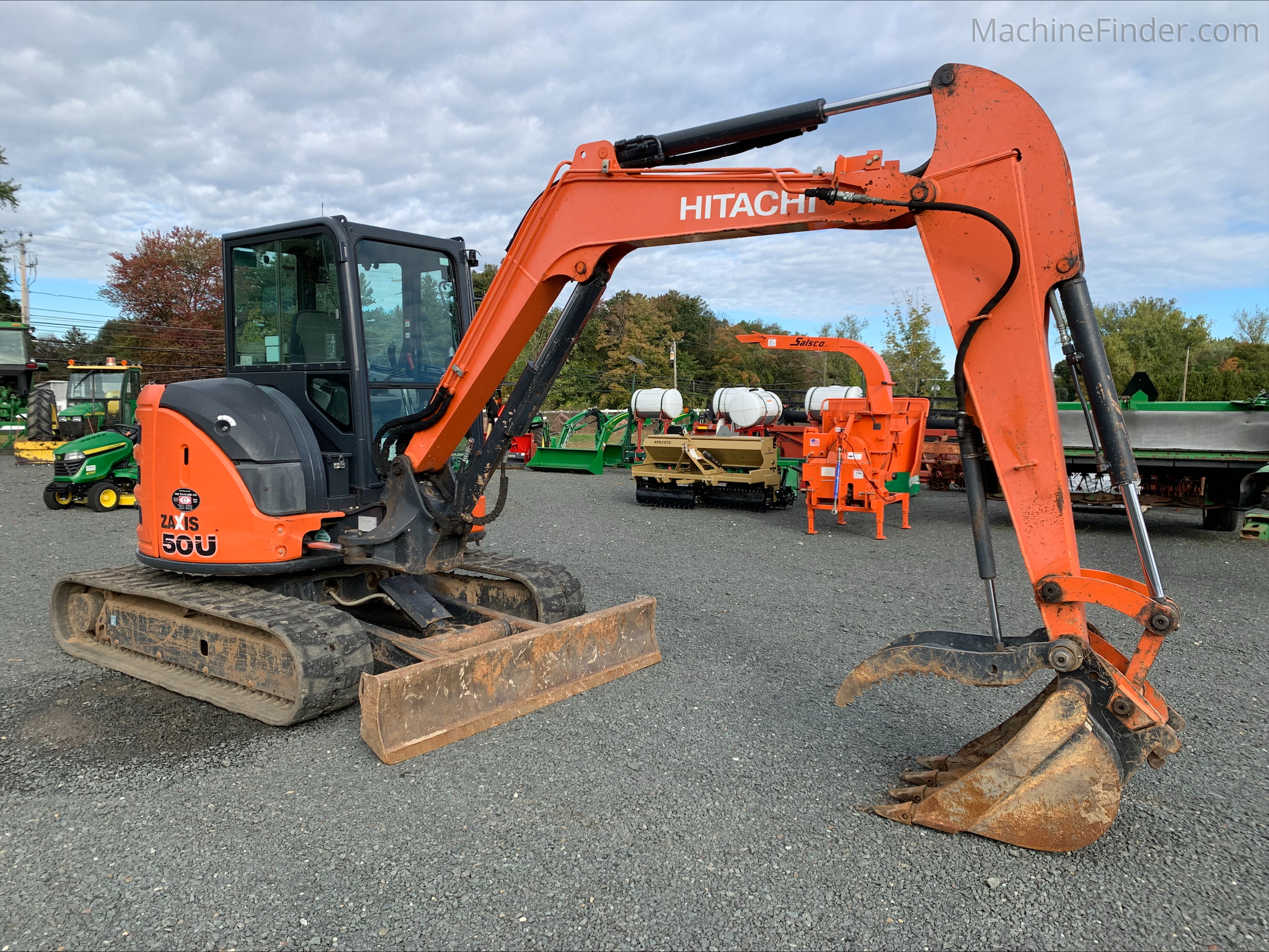 Used 2015 Hitachi ZX50U-5 Excavator #A2265175 for sale