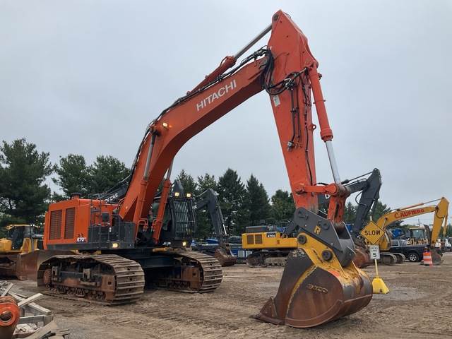 Used 2021 Hitachi ZX670LC-6 Excavator #A7033975 for sale