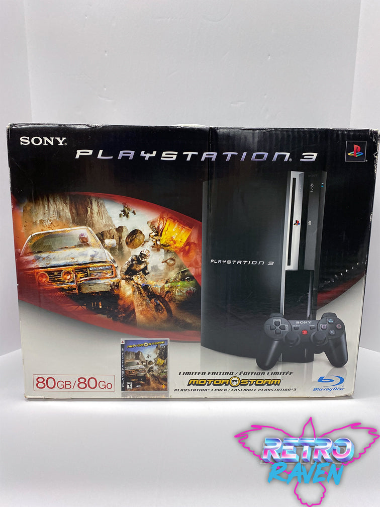 Backwards Compatible PlayStation 3 Fat Console 80GB | Black