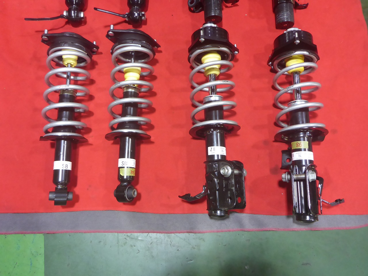 Revolution :: 作業日報 -デモカーGR86 郡サイSPEC サスペンション