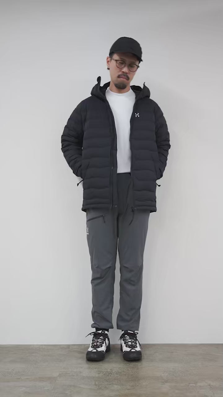 HAGLOFS（ホグロフス） スピッツ ダウン フード ジャケット / メンズ