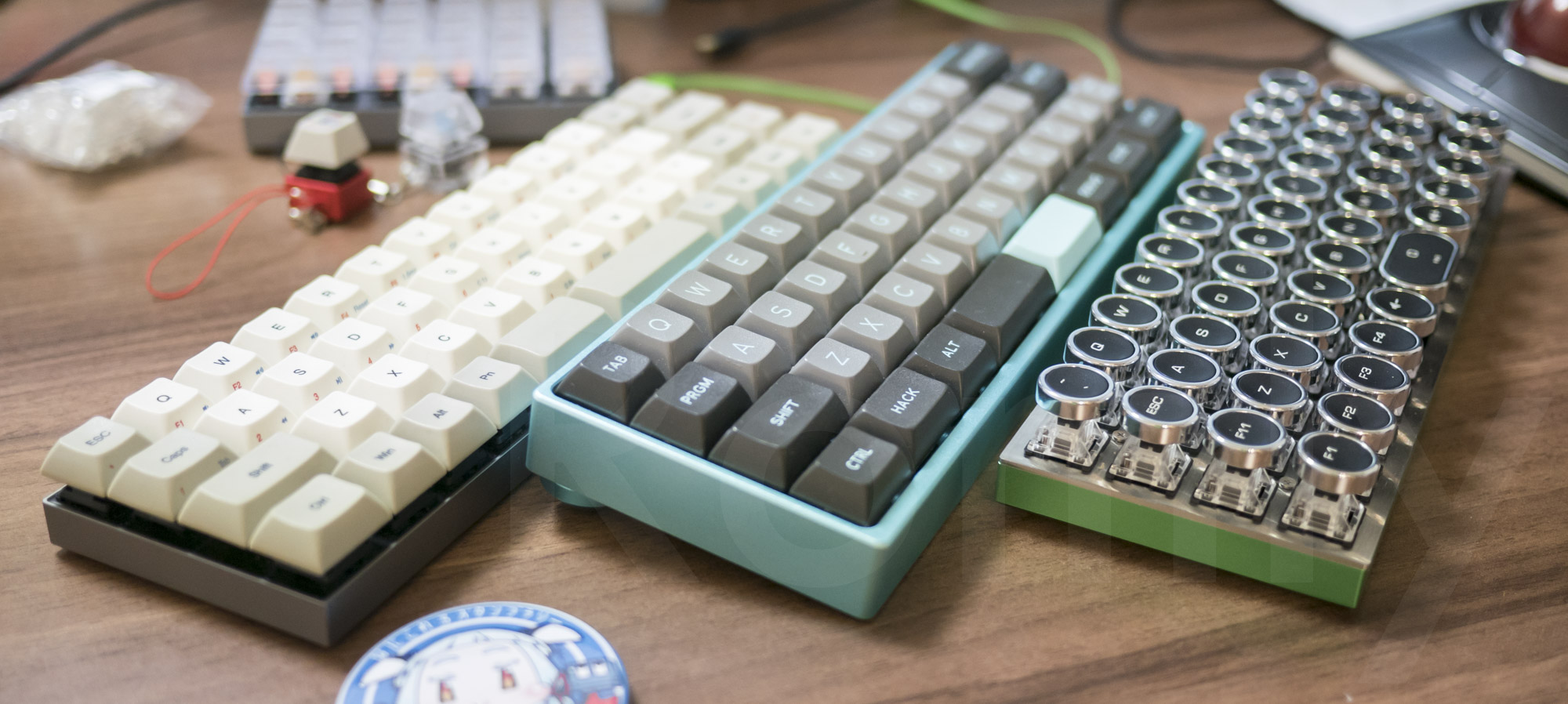 40%キーボード徹底比較。MiniVan, Vortex CORE, Planck – Romly