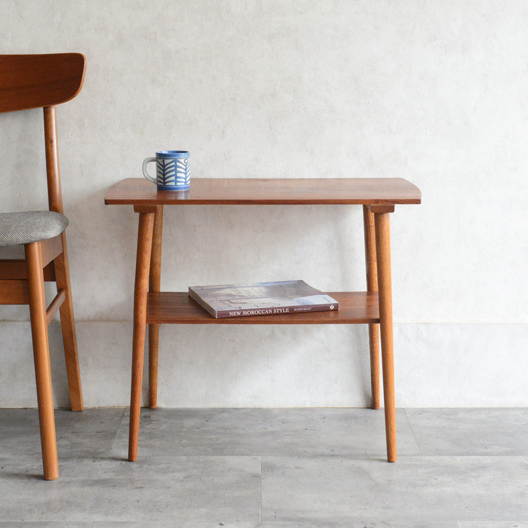 ヴィンテージ スツール サイドテーブル ベッドサイドテーブル 剥離