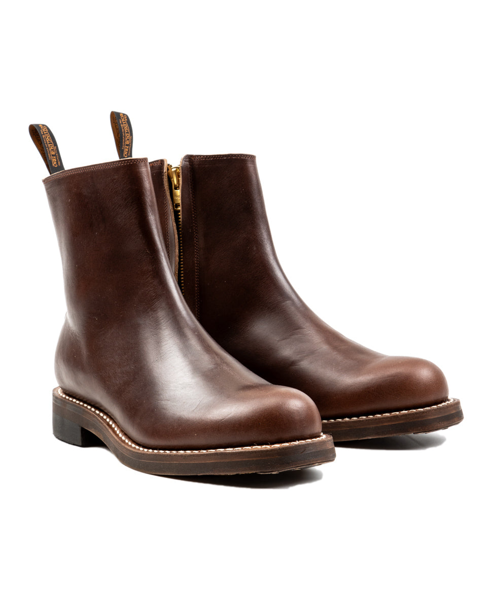 Casper Side Zip Boot - Brown CXL – Standard & Strange