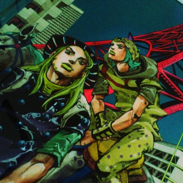 複製原画「東京タワー×ジャイロ×ジョニィ」(7部SBR) | ジョジョの奇妙