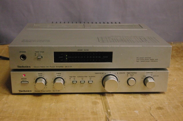 Technics SU-C01/SE-C01/ST-C01 動作未確認 Technics SU-C01/SE-C01/ST