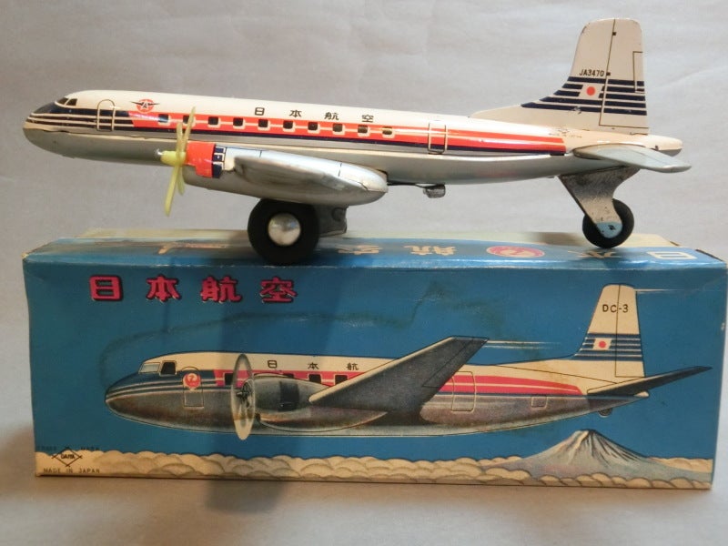 日本航空 DC7 ブリキの飛行機 日本航空 DC7 ブリキの飛行機 【公式通販】